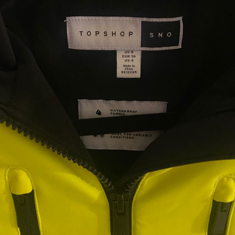 Ski suit topshop